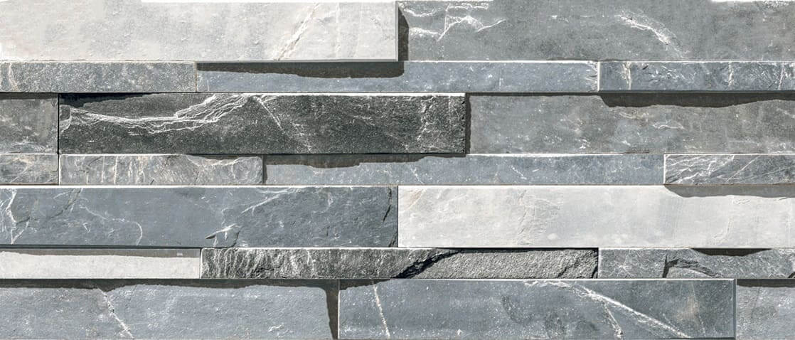 Sleek European grey porcelain wall cladding 600x150 mm for exterior and interior walls - premium quality from Stone Footing Ltd
