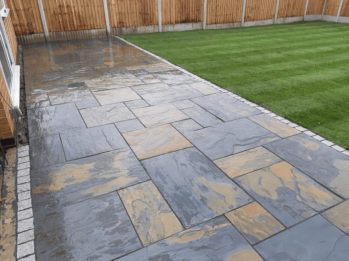Rustic Slate Paving for Patios, Garden Paths, and Driveways