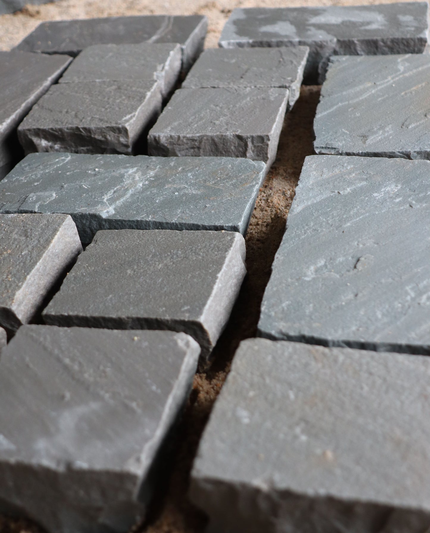 Kandla Grey Sandstone Cobbles