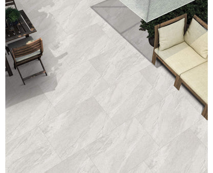 Lava Grey Porcelain Paving Slab – Sample