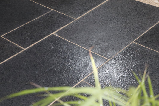 Black Granite Paving