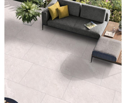 Mountain White Porcelain Paving – Sample