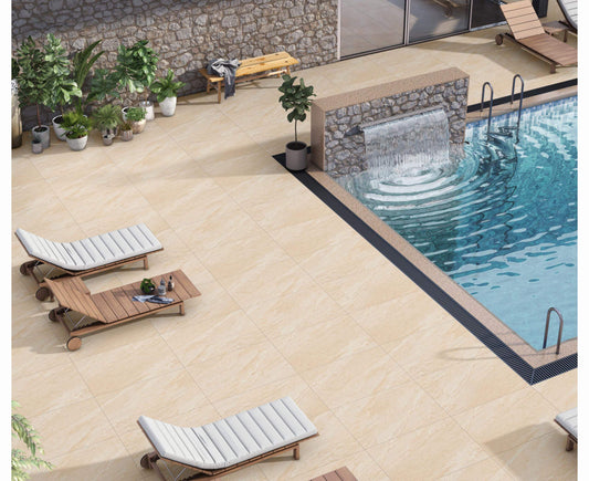 Dome Beige Porcelain Paving