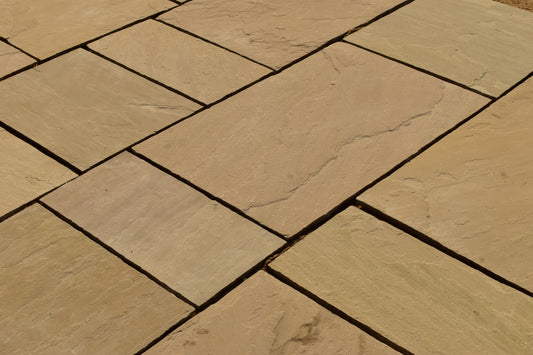 Raj Green Sandstone Paving