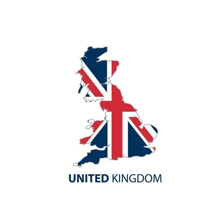 UK flag icon representing the United Kingdom.