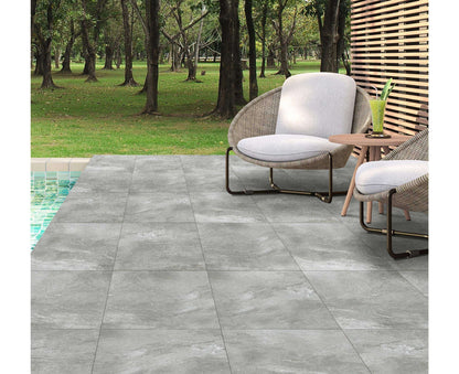 EC Grey Paving Sample ideal for patios and garden pathways, preview the premium paving slab before ordering