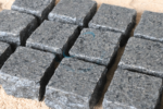 Black Granite Flamed Cobbles