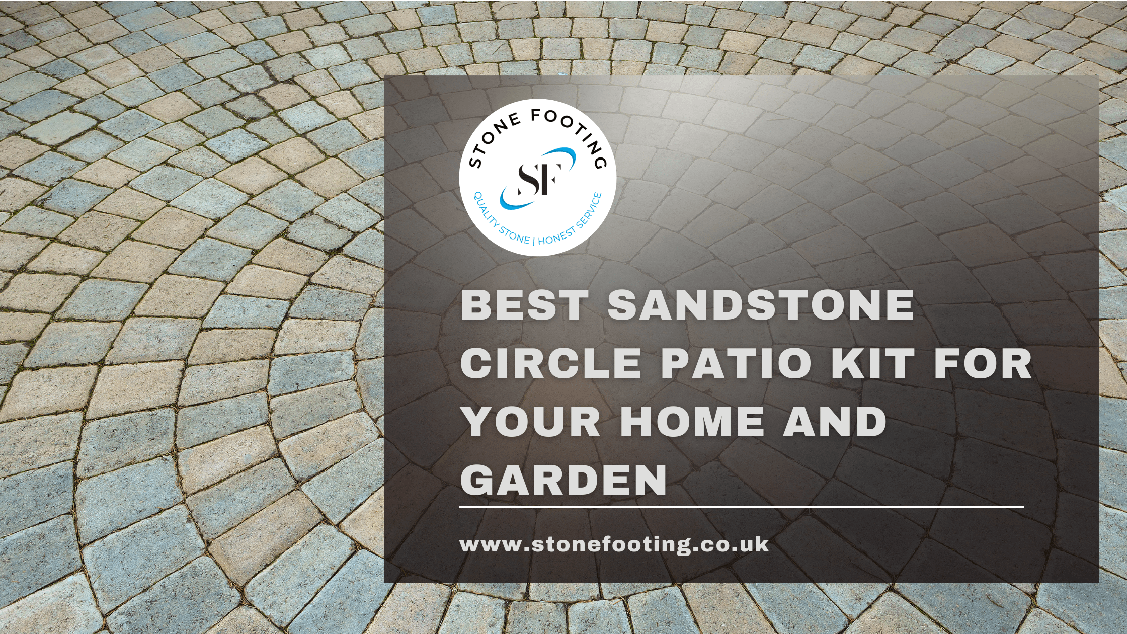 BEST SANDSTONE CIRCLE PATIO KIT FOR YOUR HOME AND GARDEN