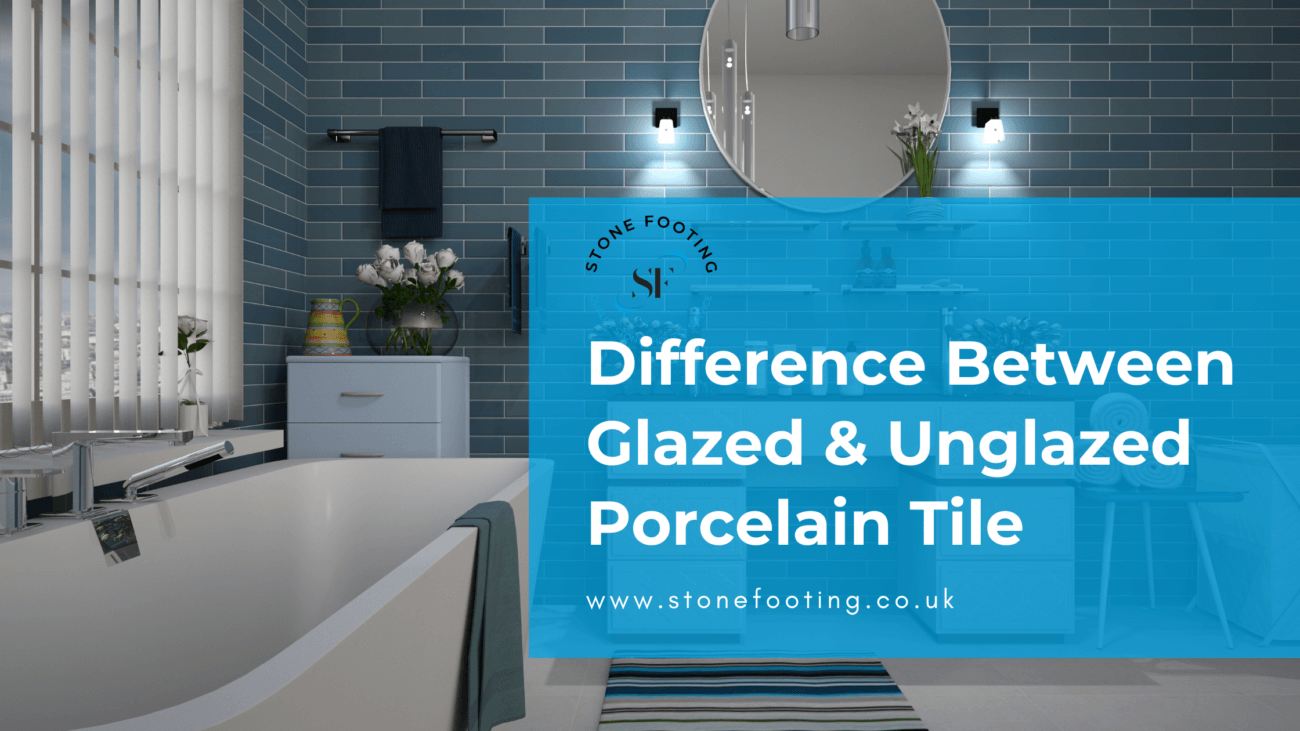 Difference Between Glazed & Unglazed Porcelain Tile
