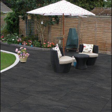 Anthracite Dark Porcelain Floor Tiles