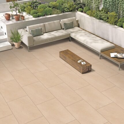 HS Beige Outdoor Porcelain Tiles