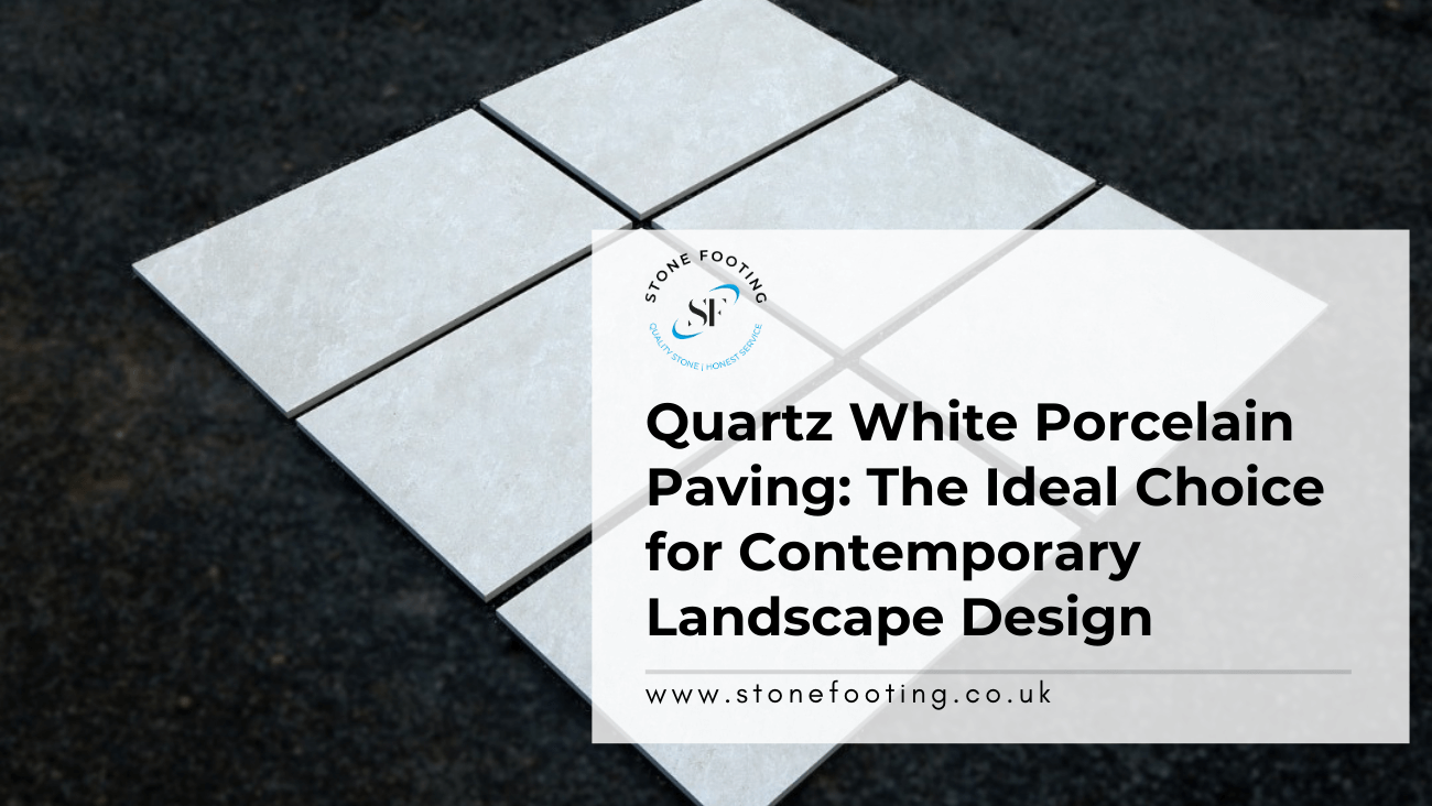 Quartz White Porcelain Paving: The Ideal Choice for Contemporary Landscape Design