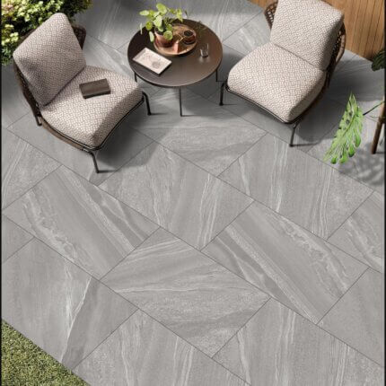 Crossover Grey Porcelain Paving