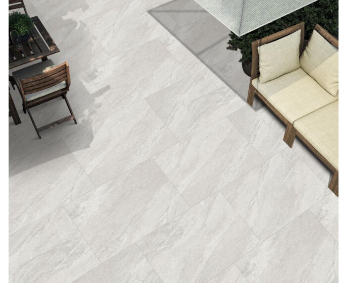 Lava Grey Porcelain Paving Slabs