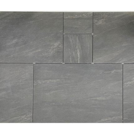 Anthracite Dark Patio Pack Porcelain Paving