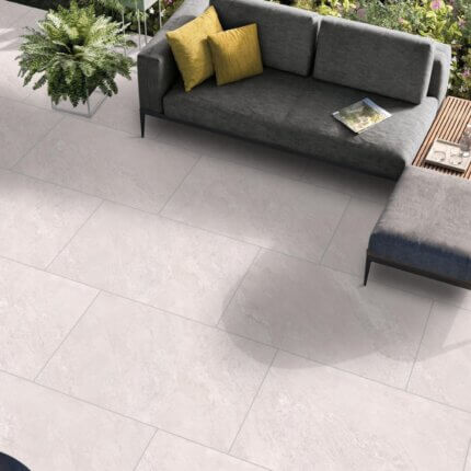 Mountain White Porcelain Paving