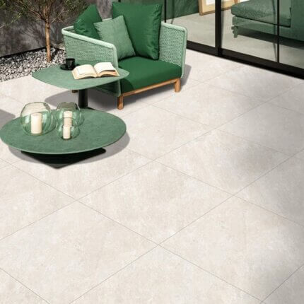 Quartz White Porcelain Paving Slab